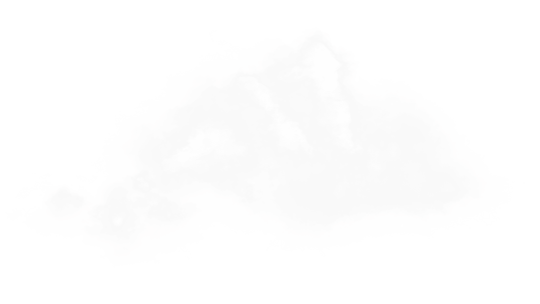 Nebelschwaden im Hintergrund